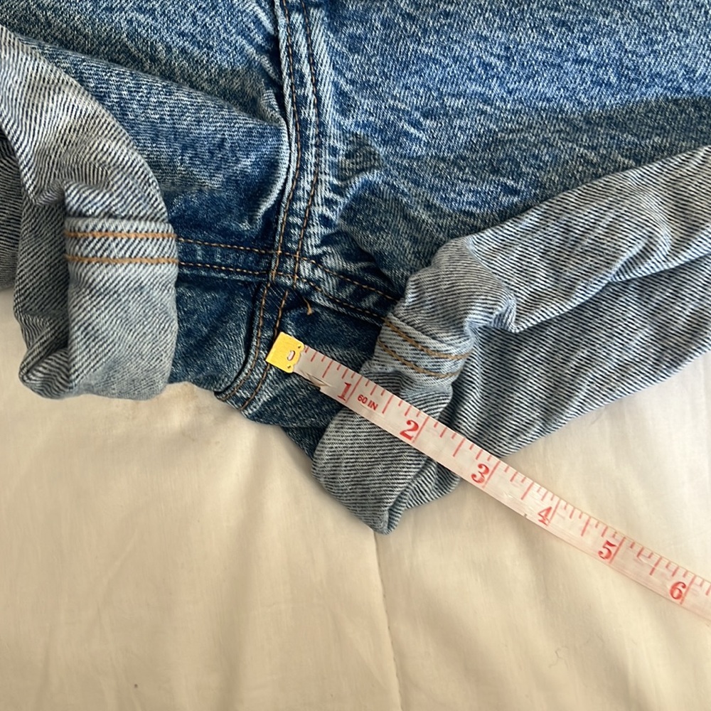 Zara mom Fit Jean Short in Acid Wash - Picture 11 of 13